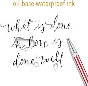 ปากกาลูกลื่นโลหะสเตนเลสทรงเพรียวบาง BonVada พร้อมโลโก้แบบกำหนดเอง ธงชาติดูไบ ปากกาโปรโมชั่นหลายสี หัวปากกาขนาด 0.5/0.7 มม. - Product Image 3