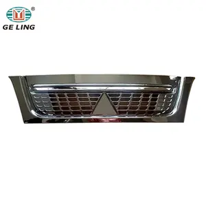 GELING Auto Parts white short Front Radiator chrome grille FOR MITSUBISHI TRUCK CANTER 2005 2014 - 2010