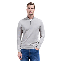 Gingtto Pulls d'hiver en gros de haute qualité Logo personnalisé Pull pour hommes