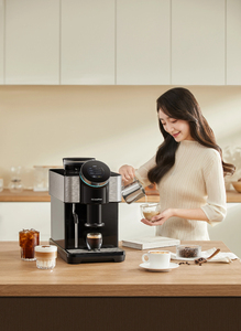 เครื่องชงกาแฟ Dr.coffee H1 สำหรับใช้ในบ้าน เครื่องทำเอสเพรสโซ่อัตโนมัติ บดเมล็ดกาแฟเป็นกากพร้อมระบบทำความสะอาดตัวเอง 110V - Product Image 6