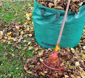 Various Sizes Heavy Duty <b>Garden</b> <b>Bags</b> Reusable Yard <b>Waste</b> <b>Bags</b> PP Leaf <b>Bag</b> with 3 Handles - Product Image 6