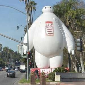<span class=keywords><strong>Baymax</strong></span> Inflable Gigante Decorativo para Exteriores, Personalizado y Resistente, para Exhibición - Product Image 2