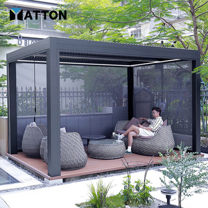 Gazebo <span class=keywords><strong>en</strong></span> <span class=keywords><strong>aluminium</strong></span> sur mesure, toit <span class=keywords><strong>en</strong></span> métal <span class=keywords><strong>de</strong></span> luxe pour l'extérieur, gazebos <span class=keywords><strong>de</strong></span> jardin <span class=keywords><strong>en</strong></span> <span class=keywords><strong>aluminium</strong></span> à bas <span class=keywords><strong>prix</strong></span>, gazebo imperméable, <span class=keywords><strong>pergola</strong></span> extérieure - Product Image 1
