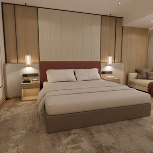 Muebles de Hotel de Cinco Estrellas Personalizados, Diseño Moderno, Solución Económica Integral, Juego de Muebles para Dormitorio de Hotel, Juego de Muebles para Habitación de Hotel - Product Image 1