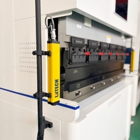 Prensa Plegadora CNC Servoeléctrica Completa de 60T/1600mm, Precisión de ±0.01mm, Industria 4.0, Libre de Mantenimiento (Mini. 3 Toneladas (200 mm)