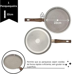 Cooking Pots And Pans Glass Lids Bakelite Handles Dishwasher Oven Safe for Gas <b>Induction</b> Stoves Ceramic <b>Cookware</b> <b>Set</b> - Product Image 3