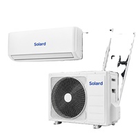 ACDC Hybrid Solar Thermal Regulator 9000BTU Pendingin Udara Rumah Tangga Tipe Split dengan Modul PV Terhubung