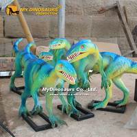 MY DINO AD085 Modèles de dinosaures animatroniques réalistes Coelophysis pour parcs naturels à vendre