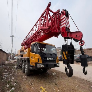 Grúa Sany 80T Usada en Venta, Grúa Móvil en Buen Estado de Funcionamiento, Carga Máxima de Elevación 80T - Product Image 2