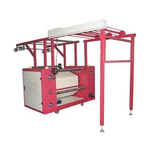 Machine de transfert thermique par sublimation rotative automatique, neuve ou d'occasion, pour imprimante d'étiquettes de rubans et de fermetures éclair pour fûts d'huile - Product Image 3