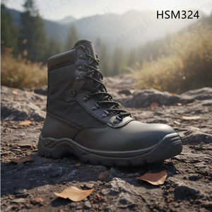 YYR, Bottes de randonnée étanches pour climats humides, design étanche, activités tout-terrain, semelle anti-acide et anti-alcali, équipement tactique, HSM324 - Product Image 3