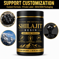 Poudre de résine de Shilajit de l'Himalaya de qualité or ayurvédique pure, avec plus de 85 oligo-éléments et une teneur élevée en acide fulvique, complément énergétique