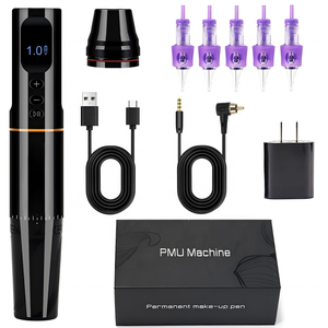 Etiqueta privada Dermografo maquillaje permanente inalámbrico Pmu máquina <span class=keywords><strong>Microblading</strong></span> SMP <span class=keywords><strong>micropigmentación</strong></span> ceja labio tatuaje pluma - Product Image 4