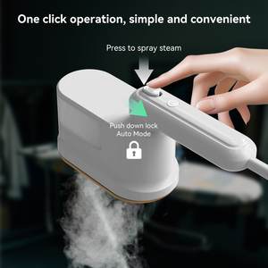 Défroisseur vapeur portable 2-en-1 pour vêtements, puissance réglable 1200W, mini défroisseur vapeur pour voyage, collection 2025 - Product Image 6