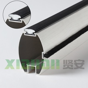 Striscia Sigillante in Schiuma PU a Forma di E per Porte e Finestre in <span class=keywords><strong>Legno</strong></span>, Striscia Sigillante Rivestita per Porte Scorrevoli - Product Image 2