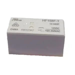 ממסר מתח רכיב אלקטרוני 12V/24VDC 16A 8PIN DIP HF158F-T/12-HS3T מודול ממסר