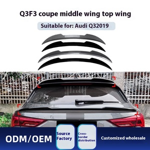 สปอยเลอร์หลัง ABS และคาร์บอนไฟเบอร์แบบชั้นเดียวสำหรับ Q3 F3 Sedan Sportsback รุ่น Blade สำหรับรถยนต์ A3 รุ่น AMP-ZQ3F3 - Product Image 5