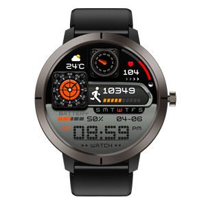 Bracelet en silicone liquide léger Android montre intelligente Smartwatch BT contrôleur de musique montre pour les entraînements de gymnastique Fitness <span class=keywords><strong>Motivation</strong></span> - Product Image 1