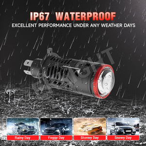 Compact H4 Mini Led Projecteur Phare Super Lumineux 30000LM 9-16V Bi Led Lentille pour <span class=keywords><strong>Toyota</strong></span> Vitz 2006 Voiture Led Phare Ampoule - Product Image 4