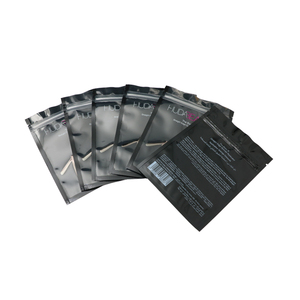Piccole <span class=keywords><strong>bustine</strong></span> sacchetti di <span class=keywords><strong>plastica</strong></span> <span class=keywords><strong>in</strong></span> mylar personalizzati trasparenti su un lato con chiusura a zip per cavo USB auricolare con MOQ minimo - Product Image 3