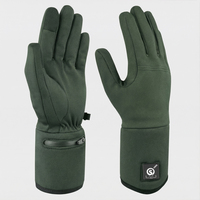 Gants chauffants d'extérieur pour le ski et le snowboard, imperméables, thermiques, compatibles avec les écrans tactiles, rechargeables, légers, à cinq doigts, longue durée de vie de la batterie