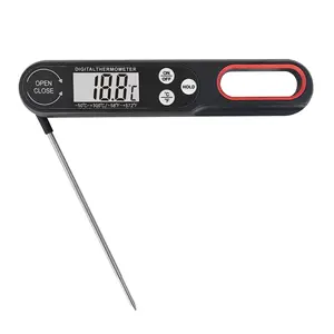 Termometer daging Digital memasak makanan dapur, pemindai BBQ air susu minyak cair Oven Sensor temperatur Digital termokopel