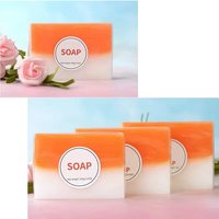 Savon Solide Artisanal à la Papaye, Exfoliant, Régulateur de Sébum, Rafraîchissant, Nettoyant Corporel – Vente Chaude OEM