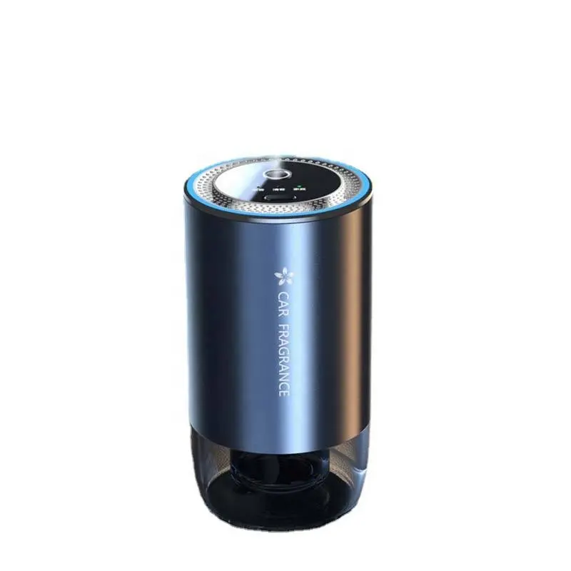 Slimme Spray Auto Aromatherapie Auto Aluminium Auto Parfum Spuitmachine Met 50Ml Parfumlegering Aromatherapie Decoratie