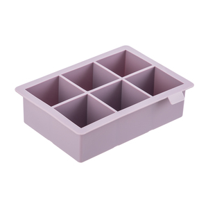 Lot <span class=keywords><strong>de</strong></span> 3 moules à glaçons en silicone <span class=keywords><strong>de</strong></span> grande taille avec couvercle amovible anti-fuite, bac à glaçons carré et sans BPA pour les cocktails - Product Image 6