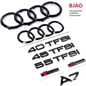 Kit di Aggiornamento per <span class=keywords><strong>Audi</strong></span> A3/<span class=keywords><strong>A4</strong></span>/A5/A6/A7/A8/Q3/Q5/Q7, Griglia Nera e Emblema Posteriore, Sostituzione Originale Standard OE - Product Image 2