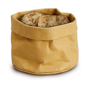 HENDI Beige 170x170x(H)150mm <b>Paper</b> Bread Baskets Serving <b>Trays</b> - Product Image 1