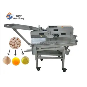 Commercial liquid egg yolk egg cracking egg white and yolk separator machine