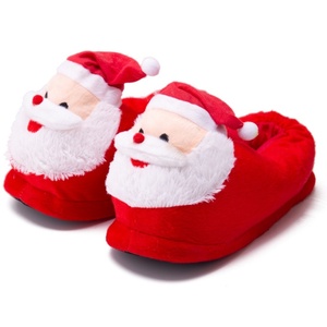 Best Seller INS Santa Claus Slipper Shoes Christmas Red Slippers <b>for</b> <b>Men</b> Women'<b>s</b> - Product Image 2