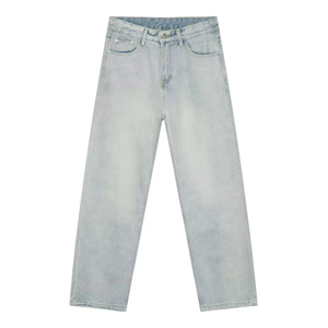 Vendita calda in Europa abbigliamento da <span class=keywords><strong>uomo</strong></span> comodo e alla moda da <span class=keywords><strong>uomo</strong></span> pantaloni larghi in Denim <span class=keywords><strong>Jeans</strong></span> da <span class=keywords><strong>uomo</strong></span> - Product Image 5