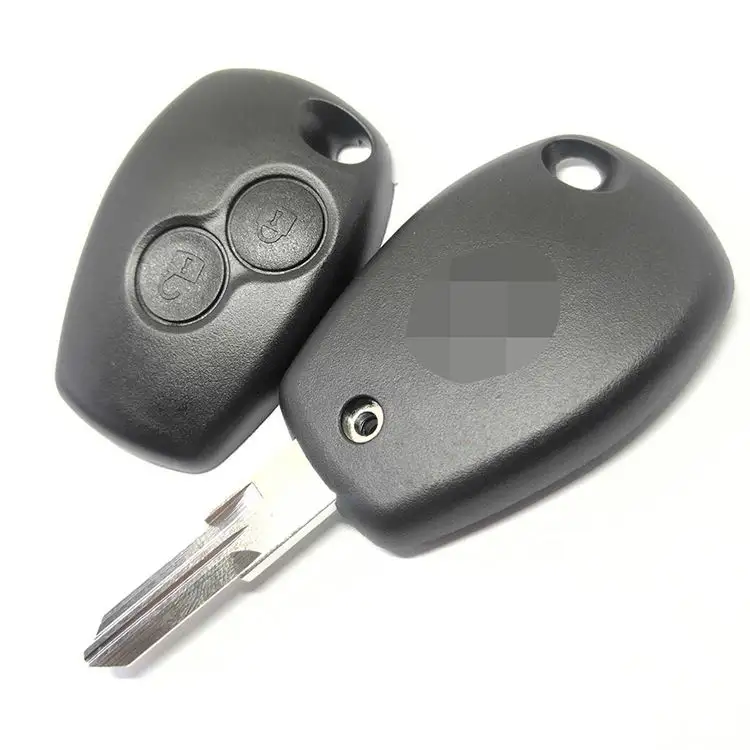 QSF 2 Button Remote Key Shell Case Cover For Renault Megan Modus Clio Modus Kangoo Logan Sandero Duster Car Alarm Housing
