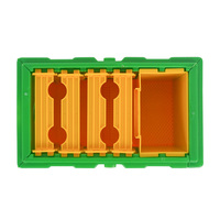 Nouvelle ruche de reproduction miniature BAIFENG BEE en PEHD de qualité alimentaire pour l'élevage des reines, 4 cadres, garantie 1 an pour apiculteurs