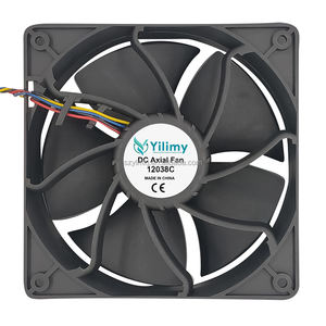 12038c 12V 24V 48V <span class=keywords><strong>DC</strong></span> Quạt làm mát 120*120*38 Mét tốc độ biến khối lượng không khí cao OEM & ODM - Product Image 2