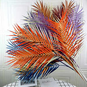 Foglie <span class=keywords><strong>di</strong></span> Palma Artificiali Autunnali 67cm, Steli Verdi per Centrotavola <span class=keywords><strong>di</strong></span> <span class=keywords><strong>Halloween</strong></span>, <span class=keywords><strong>Decorazioni</strong></span> per Matrimoni e Casa - Product Image 2