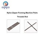 Tige filetée en nylon haute dureté pour la fabrication de fermetures éclair, pour machines à fabriquer les fermetures éclair