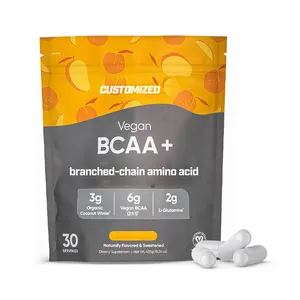 Sports Nutrition BCAA Branch Chain Amino Acid Post Workout Bodybuilding Supplement BCAA Capsule