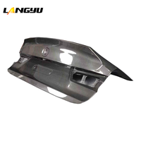 LANGyu 2021+ Pièces et accessoires automobiles Couvercle de coffre arrière de style CSL en fibre de carbone pour BMW M3 G80