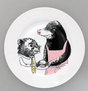 Venta al por mayor de fábrica, sublimación en blanco, bandeja de regalo personalizada, placa de cerámica blanca de encaje, recuerdo personalizado barato creativo DIY - Product Image 5