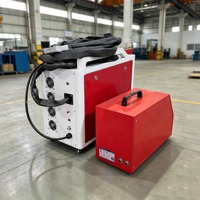 Machine de soudage laser à fibre portative refroidie par air 3 en 1 Raycus IPG pour la soudure, la découpe et le nettoyage des métaux en acier inoxydable