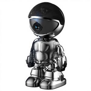 Kamera PTZ Robot Pintar 3MP Kamera IP Wi-Fi dengan Siren Terintegrasi HD Monitor Bayi Kamera Keamanan Rumah - Product Image 4