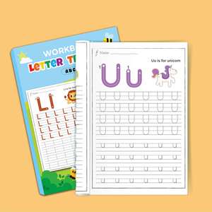 Un Divertido Cuaderno de Práctica de Escritura para Niños de 3 a 5 Años, Trazado de Letras del Abecedario para Preescolares - Product Image 5