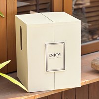 Boîte d'emballage de gâteau double couche haut de gamme de 6/8 pouces boîte-cadeau en carton avec fenêtre pour gâteaux d'anniversaire à usage alimentaire