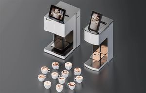 Impresora de Fotos para Café EVEBOT EB-FC, Nueva Tableta Wifi Compatible con Hoteles y Restaurantes para Uso en Cafeterías, con Leche y Galletas - Product Image 3