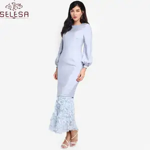 Venta caliente barato centro comercial Berdiri Rak Gantungan Baju Casual ropa para mujeres con largo musulmana vestido