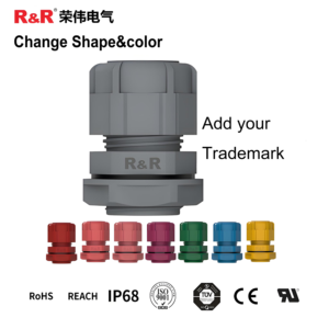 Per il giunto impermeabile tedesco PG in Nylon sigillato con testa fissa in plastica <span class=keywords><strong>Glenn</strong></span> cavo - Product Image 2