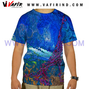 2023 nouveau look t-shirt graphique à sublimation imprimé pour hommes - Product Image 4